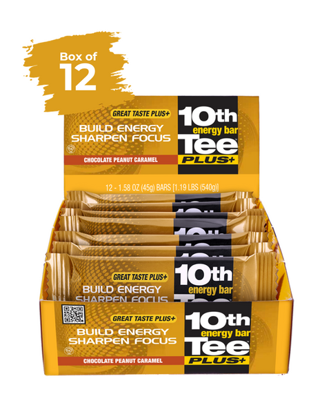 10th Tee PLUS+ Chocolate Peanut Caramel Energy Bar