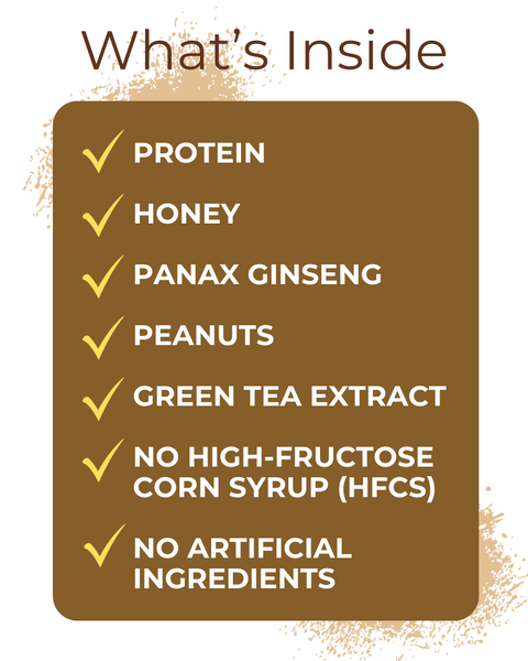 10th Tee PLUS+ Peanut Honey Energy Bar