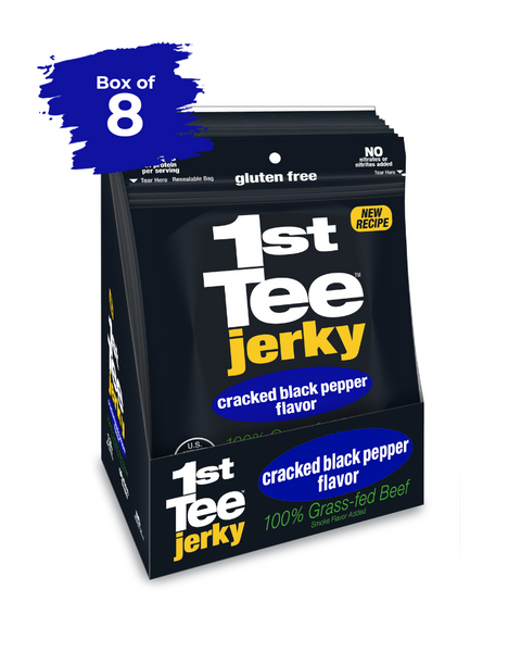 1st Tee Cracked Black Pepper Beef Jerky