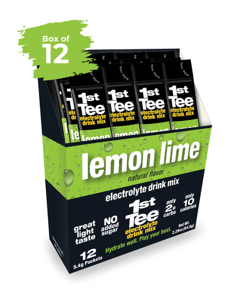 1st Tee Electrolyte Drink Mix Lemon Lime