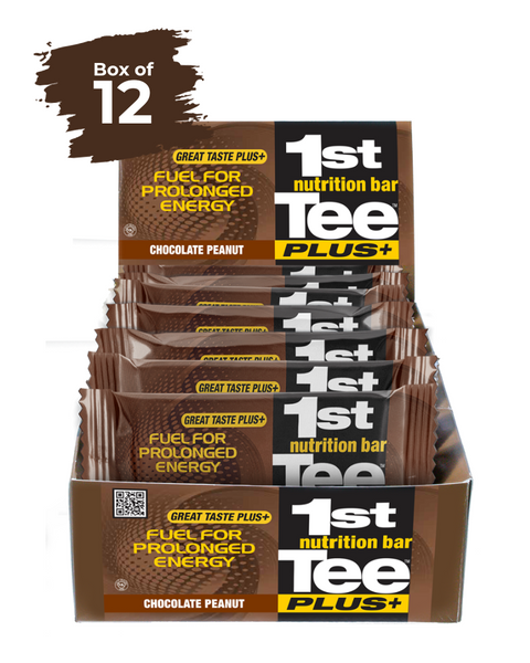 1st Tee PLUS+ Chocolate Peanut Nutrition Bar