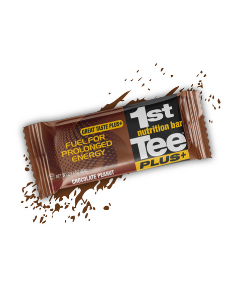 1st Tee PLUS+ Chocolate Peanut Nutrition Bar