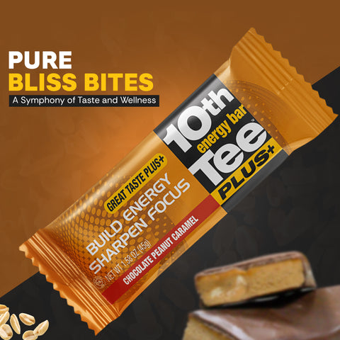 10th Tee PLUS+ Chocolate Peanut Caramel Energy Bar