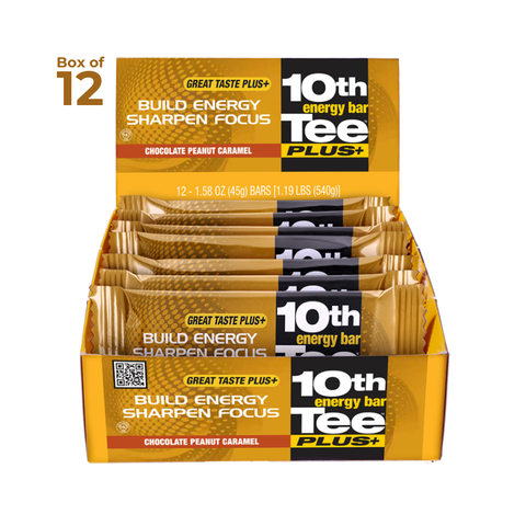 10th Tee PLUS+ Chocolate Peanut Caramel Energy Bar