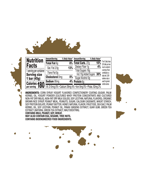10th Tee PLUS+ Peanut Honey Energy Bar