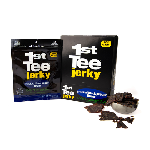 1st Tee Cracked Black Pepper Beef Jerky