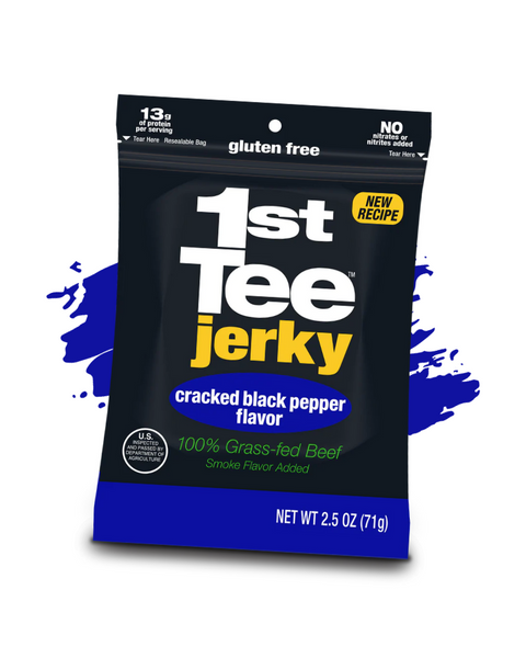 1st Tee Cracked Black Pepper Beef Jerky
