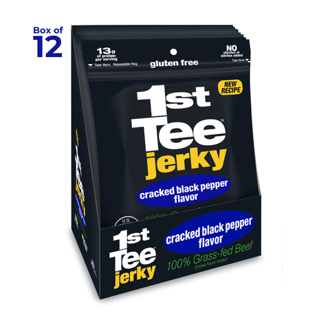1st Tee Cracked Black Pepper Beef Jerky