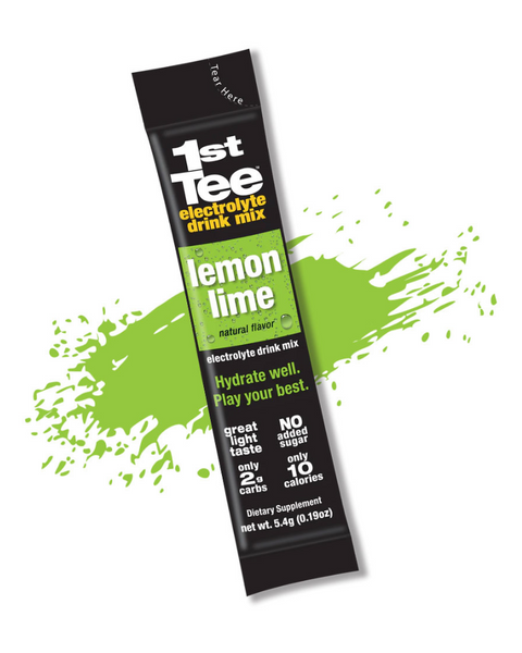 1st Tee Electrolyte Drink Mix Lemon Lime