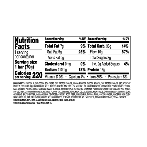 1st Tee High Protein Bar