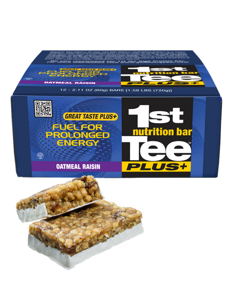 1st Tee PLUS+ Oatmeal Raisin Nutrition Bar