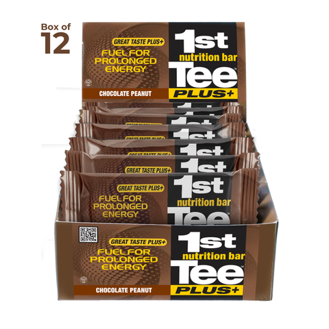 1st Tee PLUS+ Chocolate Peanut Nutrition Bar