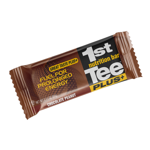 1st Tee PLUS+ Chocolate Peanut Nutrition Bar
