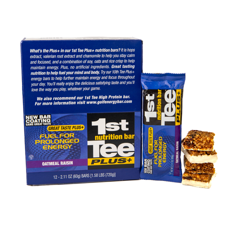 1st Tee PLUS+ Oatmeal Raisin Nutrition Bar