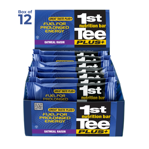 1st Tee PLUS+ Oatmeal Raisin Nutrition Bar