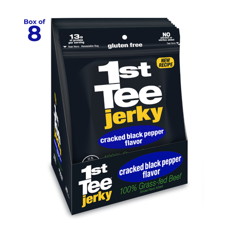 1st Tee Cracked Black Pepper Beef Jerky
